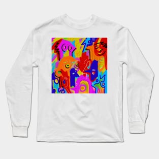 animal party Long Sleeve T-Shirt